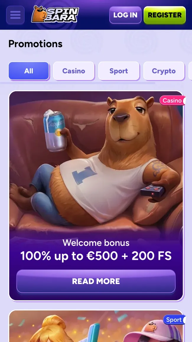 Spinbara Bonus